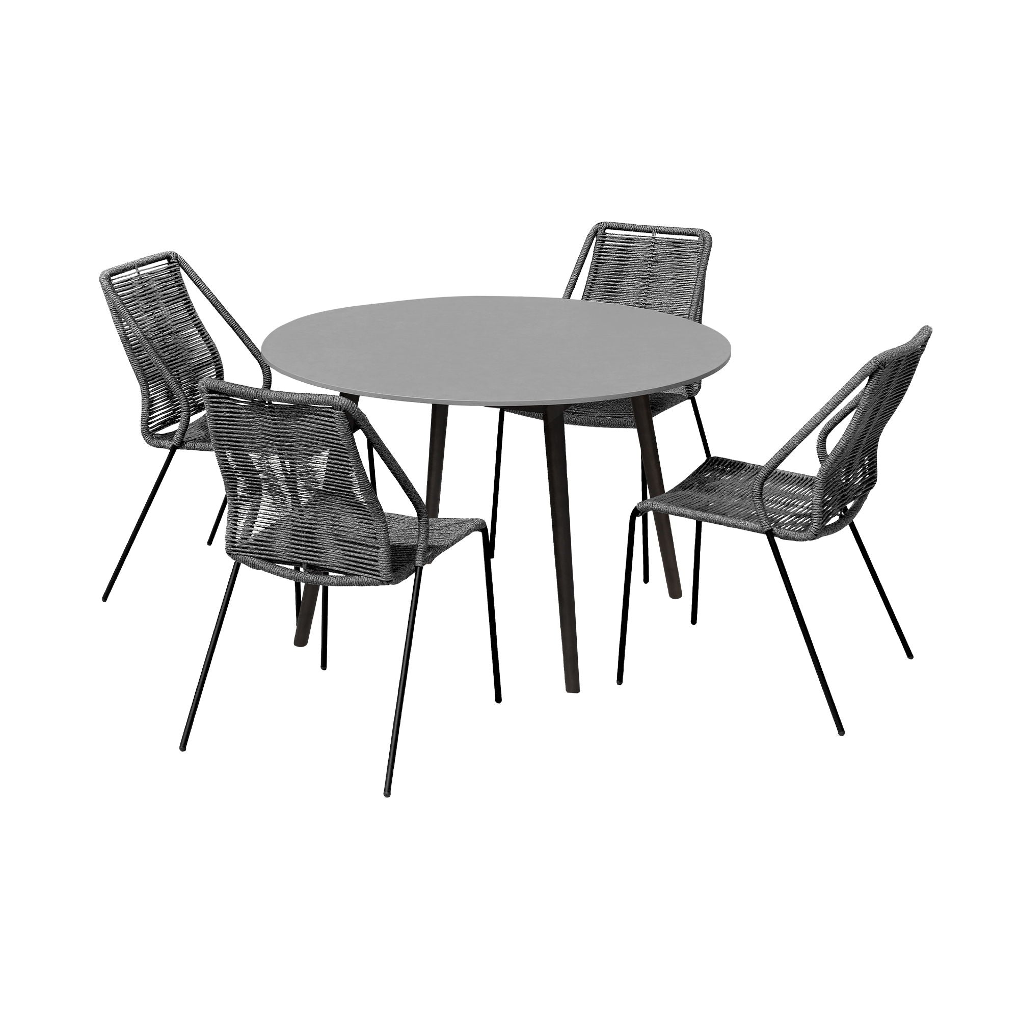 Kylie And Clip - Outdoor Patio Dining Set - Premium 3 Piece Outdoor Sets from Armen Living - Just $1310! Shop now at brett interiors