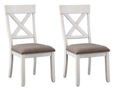 Bar Harbor II - Dining Chairs (Set of 2) - Cream - Premium Chair Sets from Coast2Coast Home - Just $1485! Shop now at brett interiors