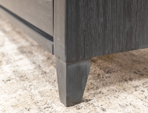 Empire - Nightstand - Satin Black / Brown - Premium Accent Nightstands from International Furniture Direct - Just $537.50! Shop now at brett interiors
