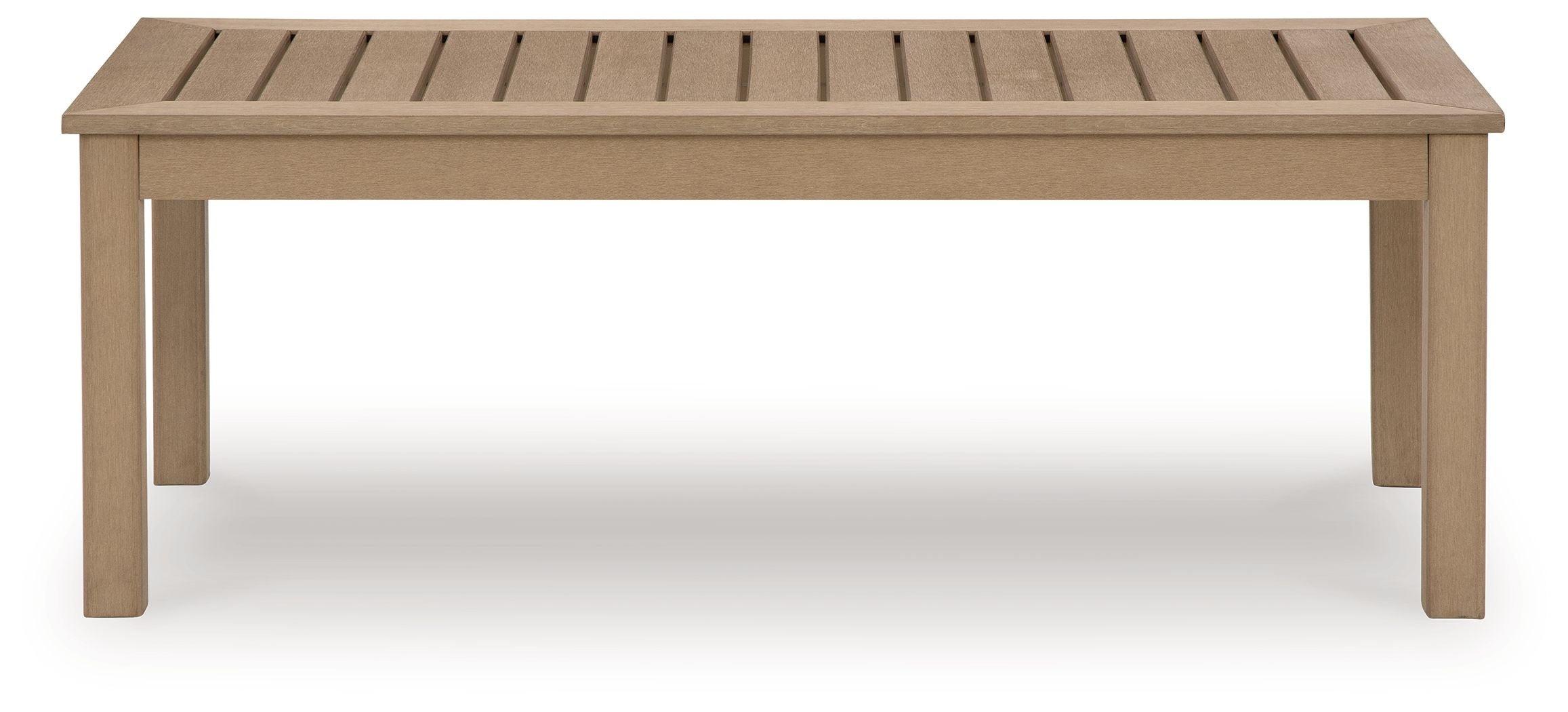 Hallow Creek - Driftwood - Rectangular Cocktail Table - Premium Coffee Tables from Signature Design by Ashley® - Just $435! Shop now at brett interiors