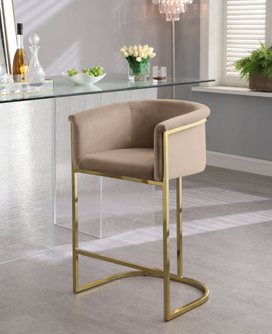Donatella - Stool - Premium Adjustable Height from Meridian Furniture - Just $537.50! Shop now at brett interiors